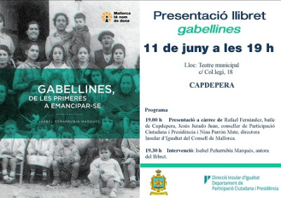 Presentació del llibre 'Gabellines, de les primeres a emancipar-se'