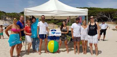 Mulla't per l'Esclerosi Múltiple a cala Agulla