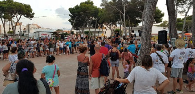 Sus a Sant Roc amb el judo, el cercavila i el pregó