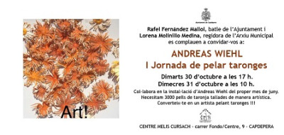 Taller de pelar taronges