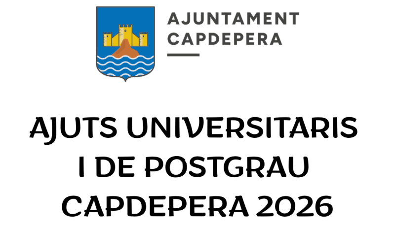 AJUTS CAPDEPERA 2026