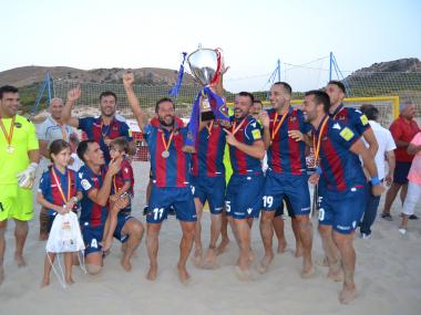 Cala Mesquida, seu de la Supercopa d’Espanya Futbol Platja