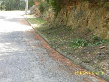 Les voreres dels carrers de Costa de Canyamel estan netes