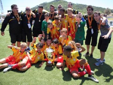  Cataluña gana el campeonato de España Alevín  