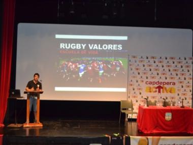 La nova jornada de formació parla sobre els valors del Rugby