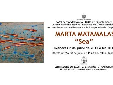 Exposició de Marta Matamalas al Centre Melis Cursach