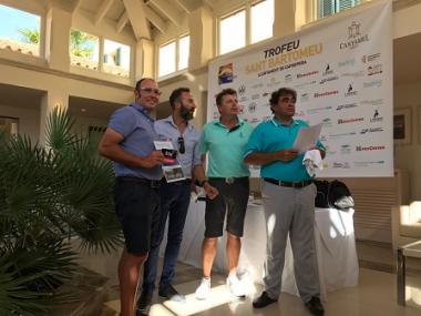 Enrique Tintore guanya el torneig de golf de Sant Bartomeu