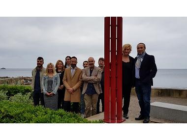 Vicente Barón inaugura l’exposició ‘Passeig del transeünt’ al passeig Marítim de Cala Rajada