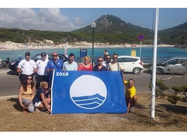 Capdepera obté quatre banderes blaves a les seves platges