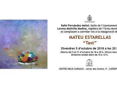 Exposició de Mateu Estarelles al Centre Melis