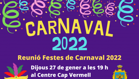 Reunió Festes de Carnaval 2022