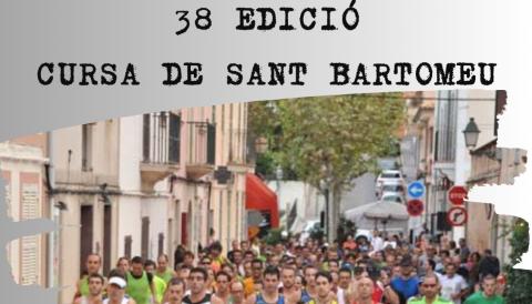 🏃‍♀️🏃🏃‍♂️ 38 edició cursa de Sant Bartomeu