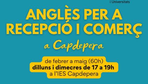 ANGLES PER A RECEPCIÓ I COMERÇ A CAPDEPERA.