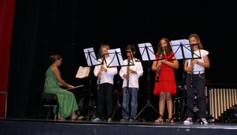 Èxit de públic al concert de fi de curs de l’escola de Música