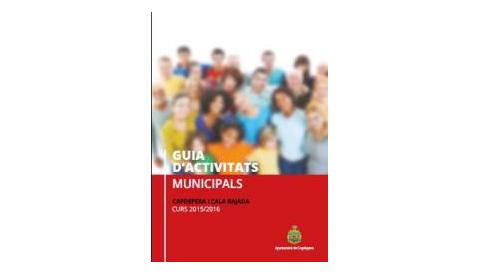 Guia d'activitats Municipals curs 2015-2016