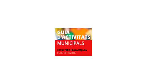 Guia d'activitats Municipals curs 2015-2016