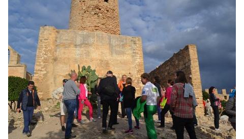 Els assistents al World Travel de Golf visiten el Castell de Capdepera