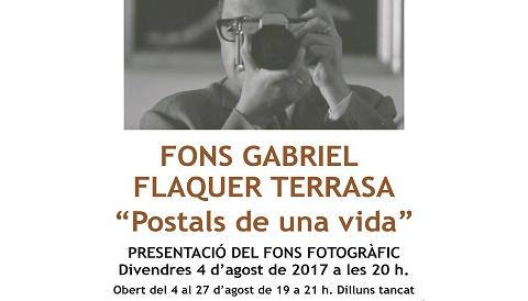 L’exposició de fotografies de Gabriel Flaquer es perllonga fins el 24 de setembre