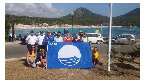 Capdepera obté quatre banderes blaves a les seves platges